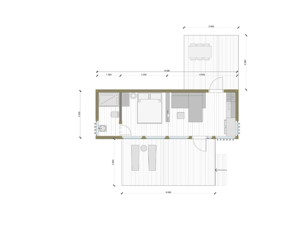 Сегмент Дом Modul.F.29.St - Модульные Бани и Дома