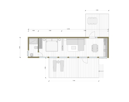 Сегмент Дом Modul.F.38.St - Модульные Бани и Дома