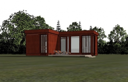 Сегмент Баня Modul.ФБ.35 - Модульные Бани и Дома