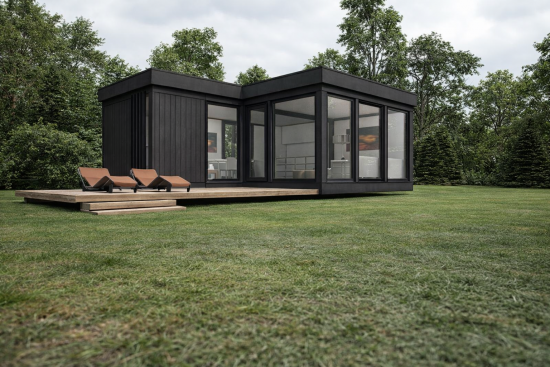 Сегмент Дом Modul.F.40.St - Модульные Бани и Дома